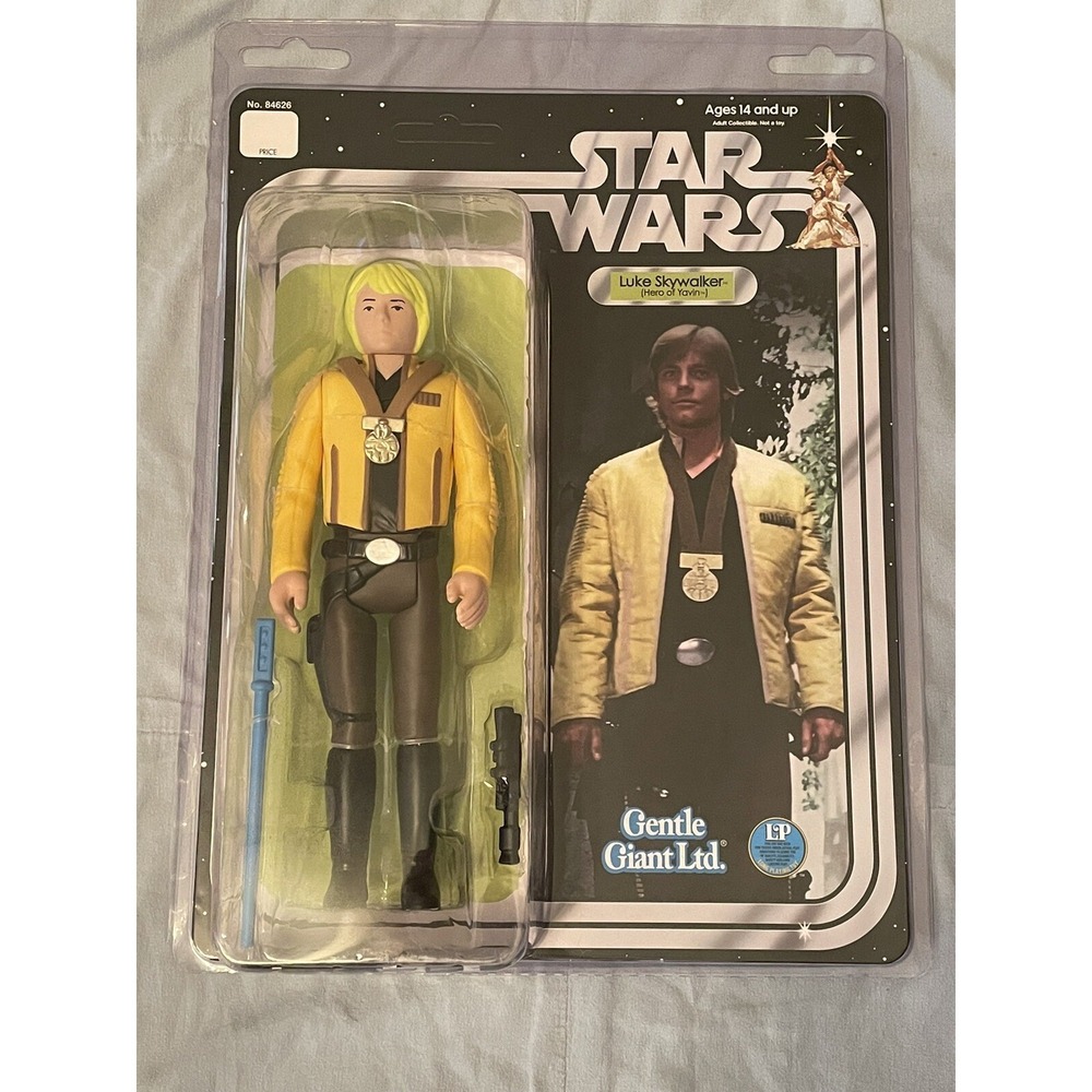 NEW Star Wars Kenner Gentle Giant‎ Jumbo Luke Skywalker Hero of Yavin 12" Figure